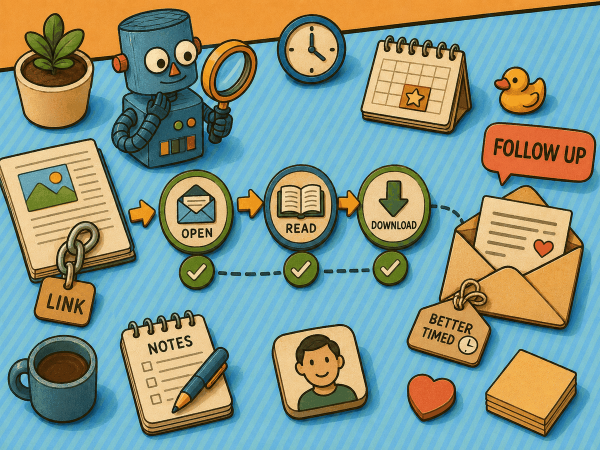 Using FlowPaper trackable links for better sales follow-up